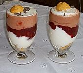 Scharfe Kirsch - Schoko - Schichtung (Bild)