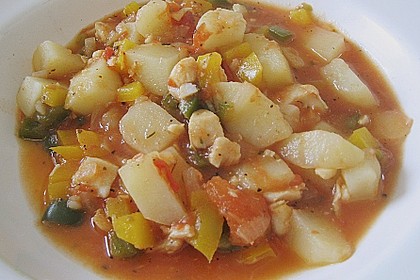 Fisch - Eintopf nach Baskischer Art 2