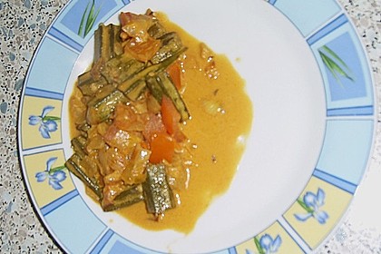 Okra mit Kokosnuss 2