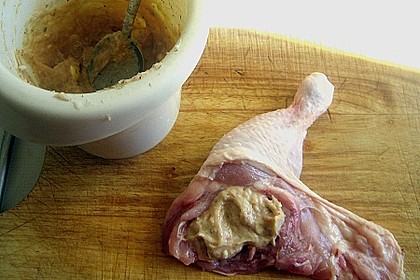 Schrats gef&uuml;llte H&auml;hnchenkeulen 2