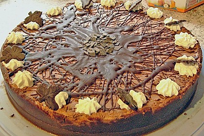 Torta della crema di cioccolato