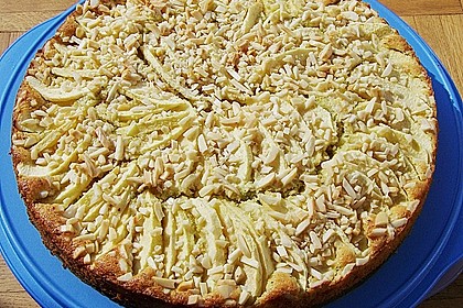 Apfelkuchen mit Zucchini 2