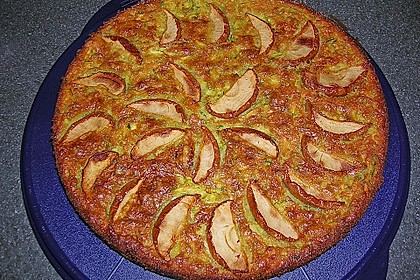 Apfelkuchen mit Zucchini 12