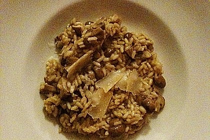 Pilzrisotto 1