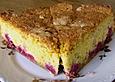 Versunkener Kirschkuchen