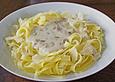 Tagliatelle &aacute; la Roquefort