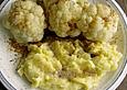 Blumenkohl + Quetschkartoffeln