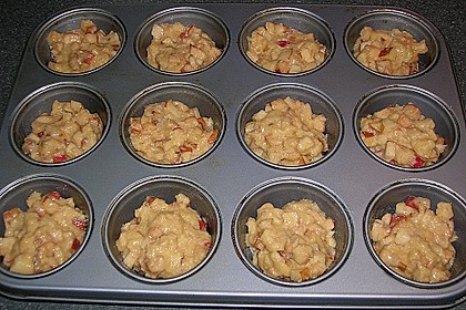 Apfel - Kokus - Muffins 3