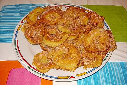 Apfelküchlein mit Zimtzucker 6