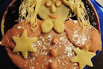 Marzipan - Weihnachts - Torte