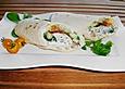 Parmaschinken - Tortillas mit Ziegenfrischk&auml;se