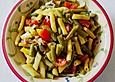 Bohnensalat gr&uuml;n - gelb