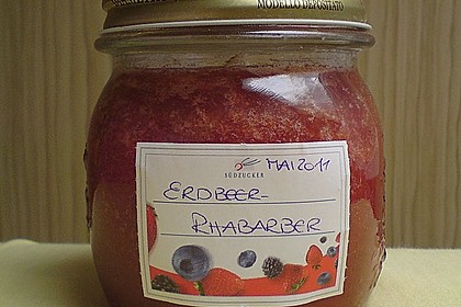 Erdbeer - Rhabarber - Marmelade 4