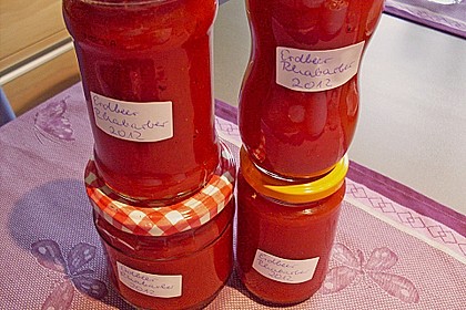 Erdbeer - Rhabarber - Marmelade 6