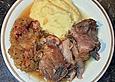 Schinkensolber mit Sauerkraut