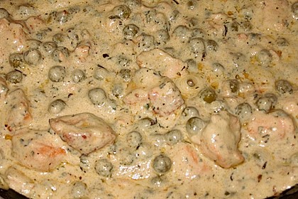 Feuermohns Pasta mit Lachssauce 4