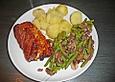 Gef&uuml;lltes Schweinefilet