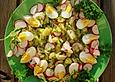 Kartoffelsalat mit Radieschen und Kr&auml;utern
