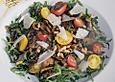 Champignon - Rucola - Salat mit Parmesan