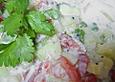 Tomaten - Gurken - Salat mit Joghurt, indisch