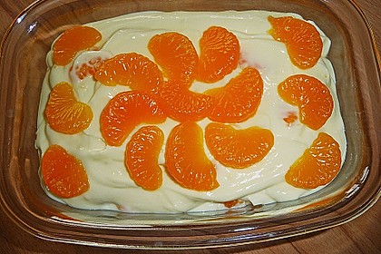 Schnelles Mandarinen - Quark - Dessert 4