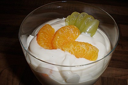 Schnelles Mandarinen - Quark - Dessert 5