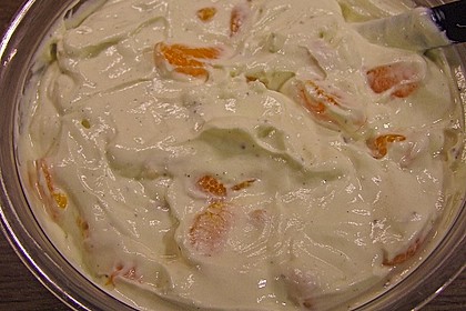 Schnelles Mandarinen - Quark - Dessert 6