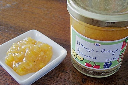 Mango - Bananen - Orangen - Marmelade