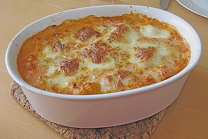 Gnocchi - Auflauf mit Tomate und Mozzarella 12