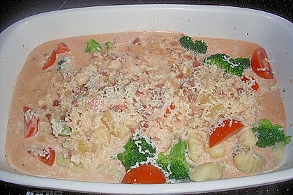 Gnocchi - Auflauf mit Tomate und Mozzarella 59
