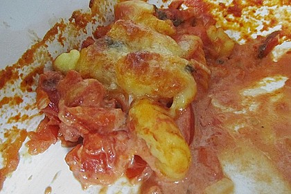Gnocchi - Auflauf mit Tomate und Mozzarella 77