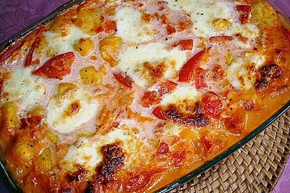 Gnocchi - Auflauf mit Tomate und Mozzarella 17