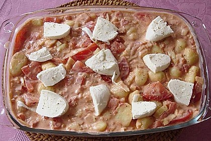 Gnocchi - Auflauf mit Tomate und Mozzarella 53