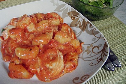 Gnocchi - Auflauf mit Tomate und Mozzarella 6