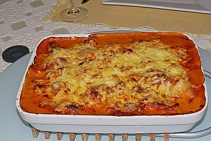 Gnocchi - Auflauf mit Tomate und Mozzarella 7