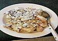 Putenbrustgeschnetzeltes mit Sahne und Champignons