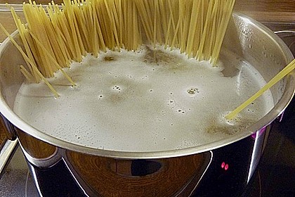 B&auml;rlauchpesto mit Nudeln 1