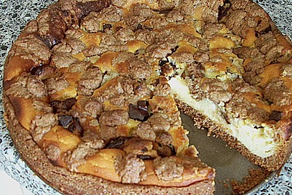 Russische Quarkstreuseltorte