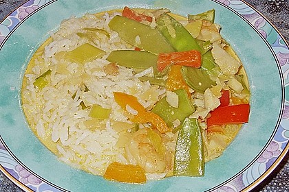 Thailändisches Garnelencurry 27