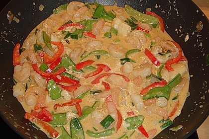 Thailändisches Garnelencurry 13