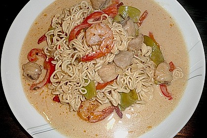 Thailändisches Garnelencurry 26