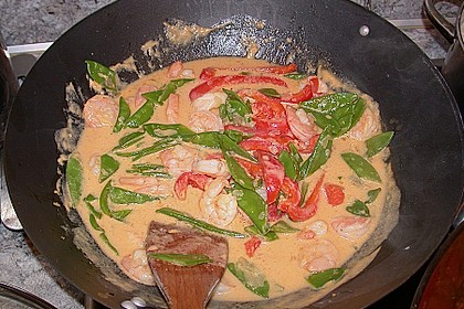 Thailändisches Garnelencurry 18