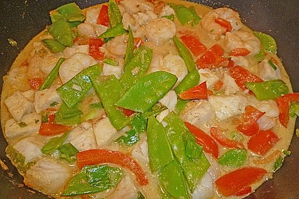 Thailändisches Garnelencurry 17