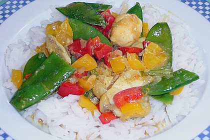 Thailändisches Garnelencurry 22