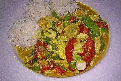 Thailändisches Garnelencurry 11