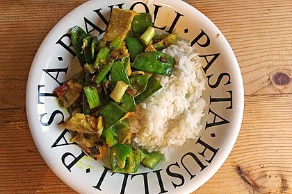 Thailändisches Garnelencurry 19
