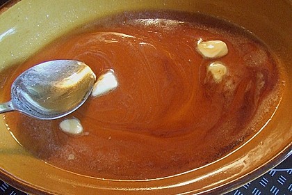 Überbackener Ziegenkäse mit Honigsauce 74
