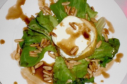 Überbackener Ziegenkäse mit Honigsauce 73