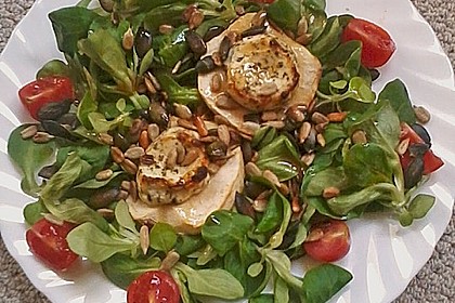 Überbackener Ziegenkäse mit Honigsauce 37