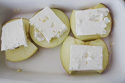 Überbackener Ziegenkäse mit Honigsauce 66